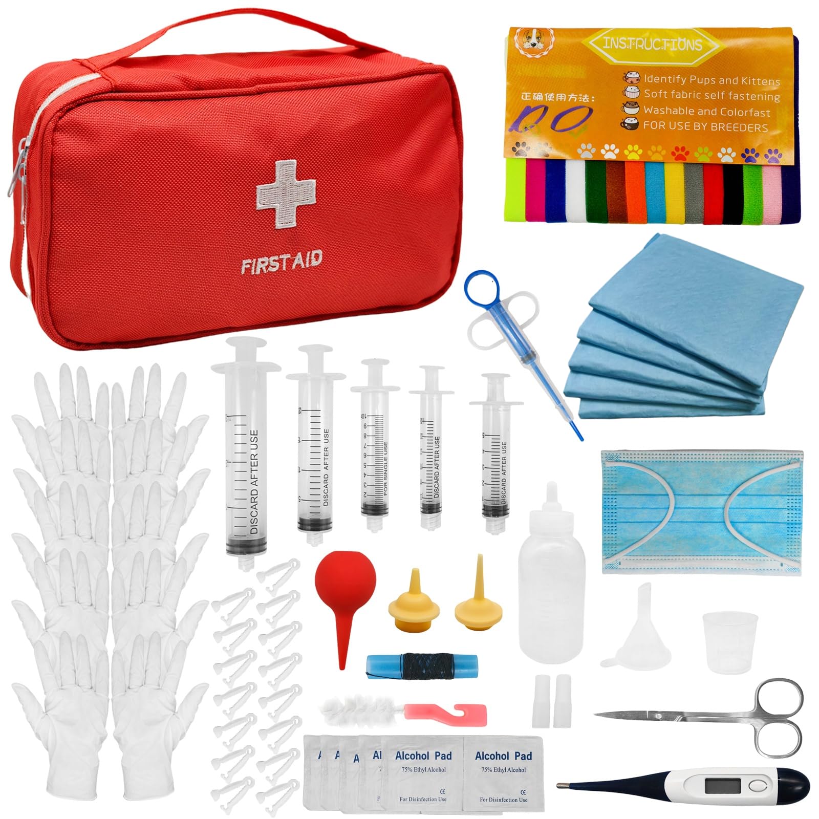 Ywingda kit de nacimiento para cachorros, apoyo seguro durante el parto.