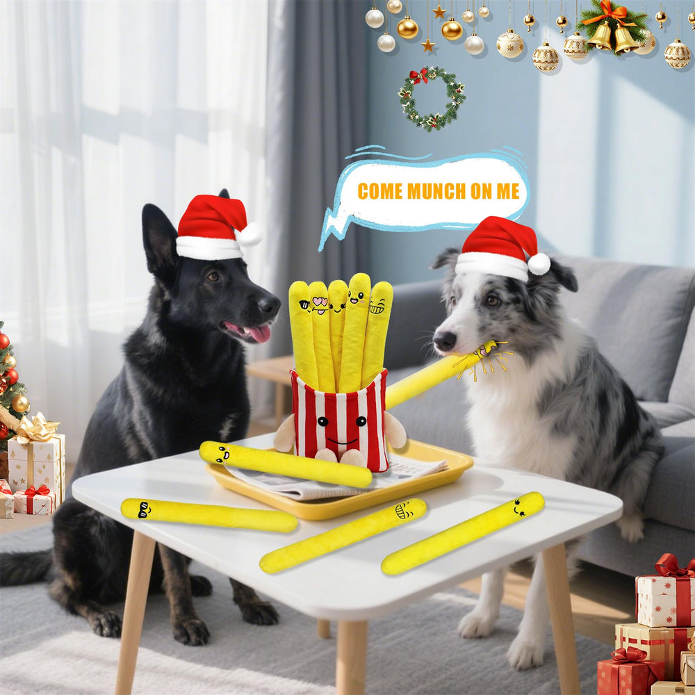 YZHDUXIU patatas peluche navidad: diseño interactivo para momentos de juego.