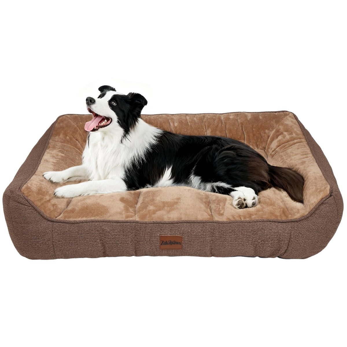 ZAKAPAWS cama ortopédica para perros grandes con soporte duradero