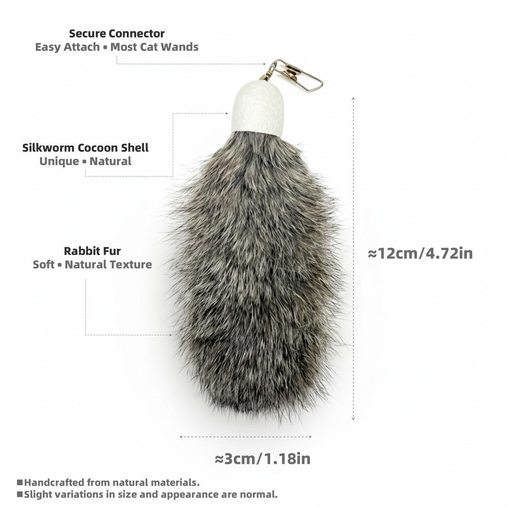 Juguete ZAYLUMO para gato sin ruido, ideal para interiores.