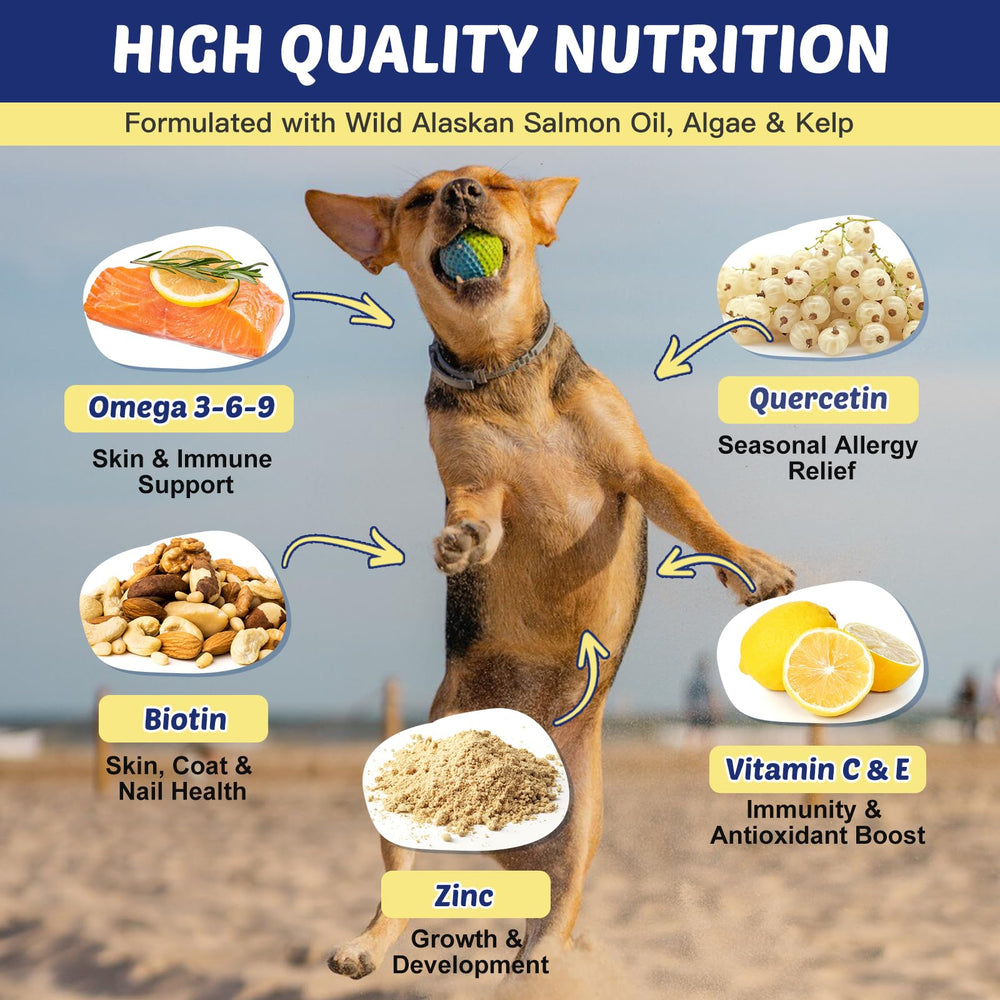 ZEBORA premios masticables de salmón para perros, sabor agradable.