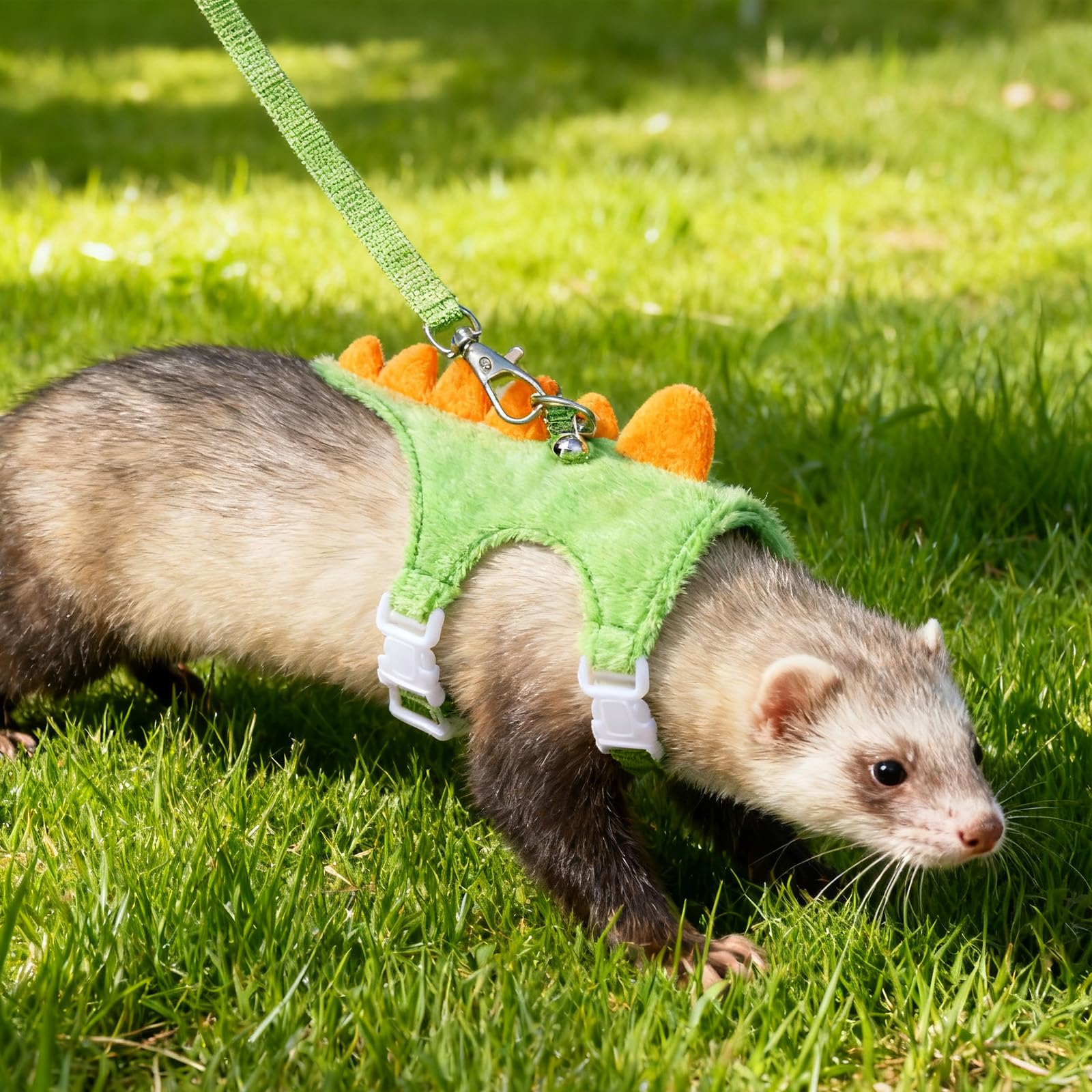 Zelphvt arnés versátil para varios animales pequeños, ideal para paseos.