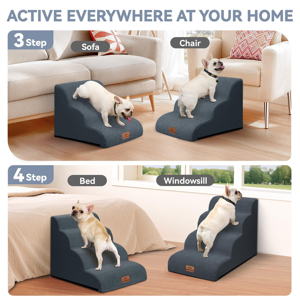 Zerbuger rampa para perros en muebles altos, ayuda a moverse con control