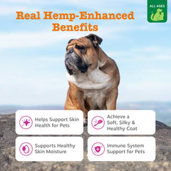 Zesty Paws gotero para perros y gatos con Omega para dosis diaria