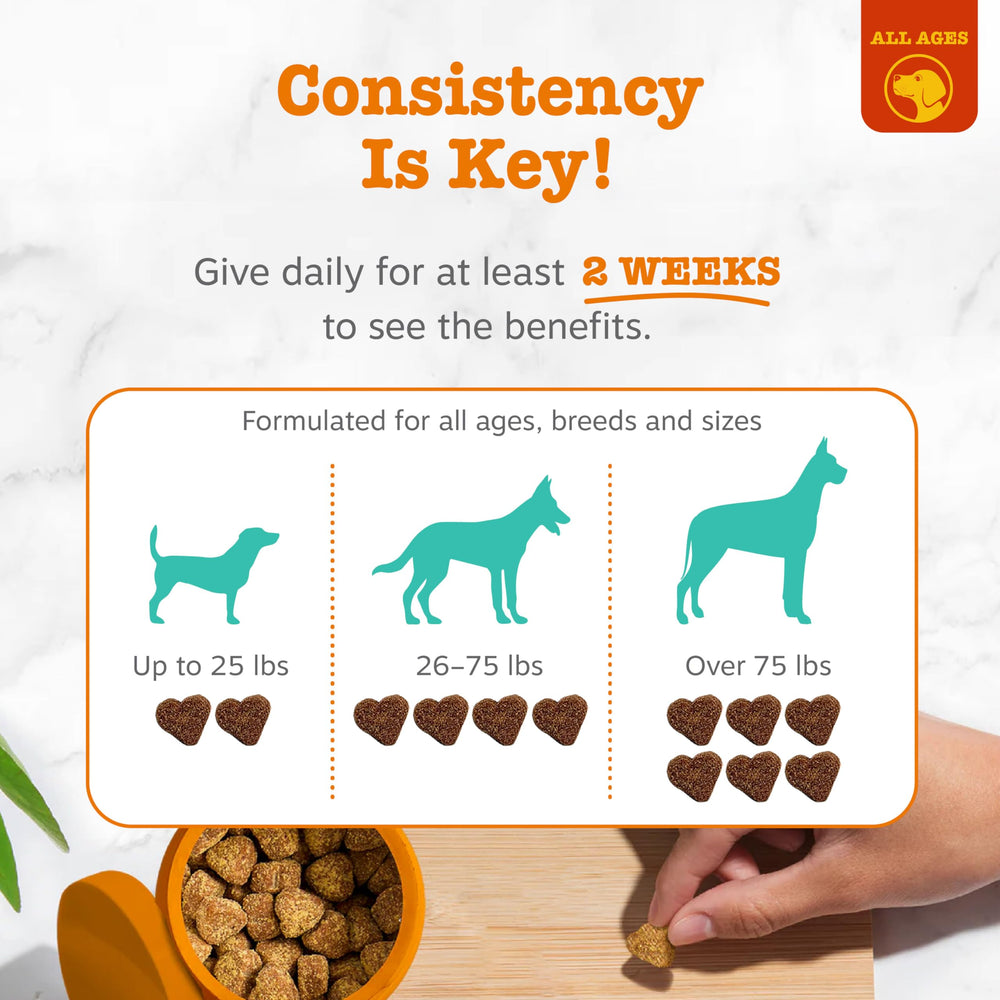 Zesty Paws Clean Breath extracto de té verde para dientes sanos