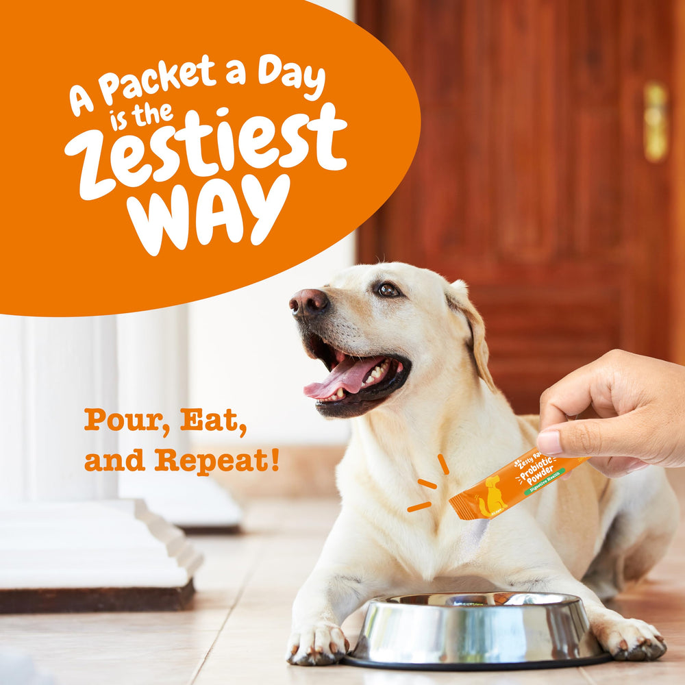 Zesty Paws Probioticos presentación 30 porciones, apto para varios tamaños