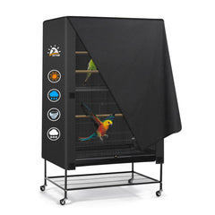 Cobertor Zettum para jaula de aves: protección impermeable superior