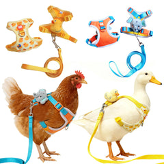 ZHENYOUBML conjunto correas gallinas ajustables para paseos seguros