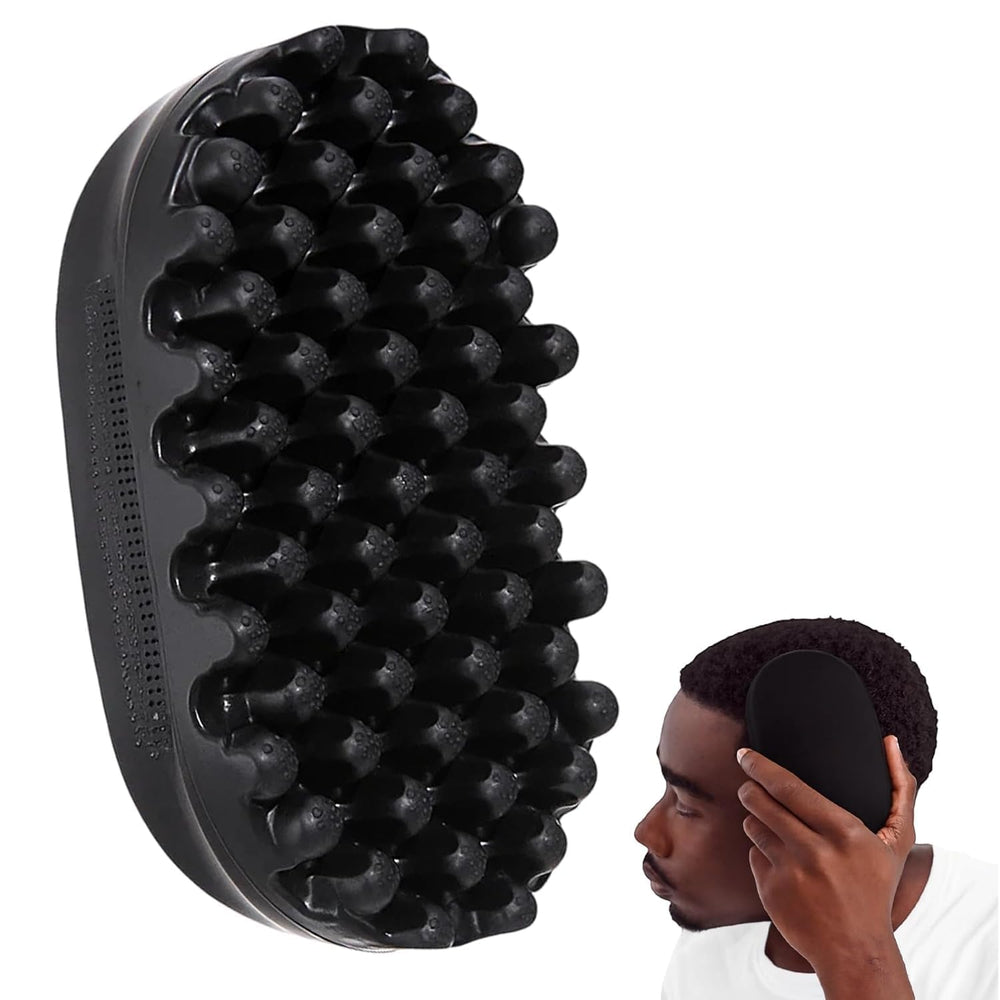 Esponja ZHLKHIOP para cabello negro con rizos naturales, define rizos con agarre suave.