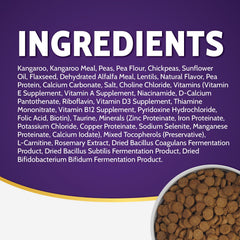 Zignature Kangaroo con omega-3 para piel y pelaje saludables.