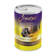 Zignature pavo en lata 13oz, apoyo a la hidratación diaria.