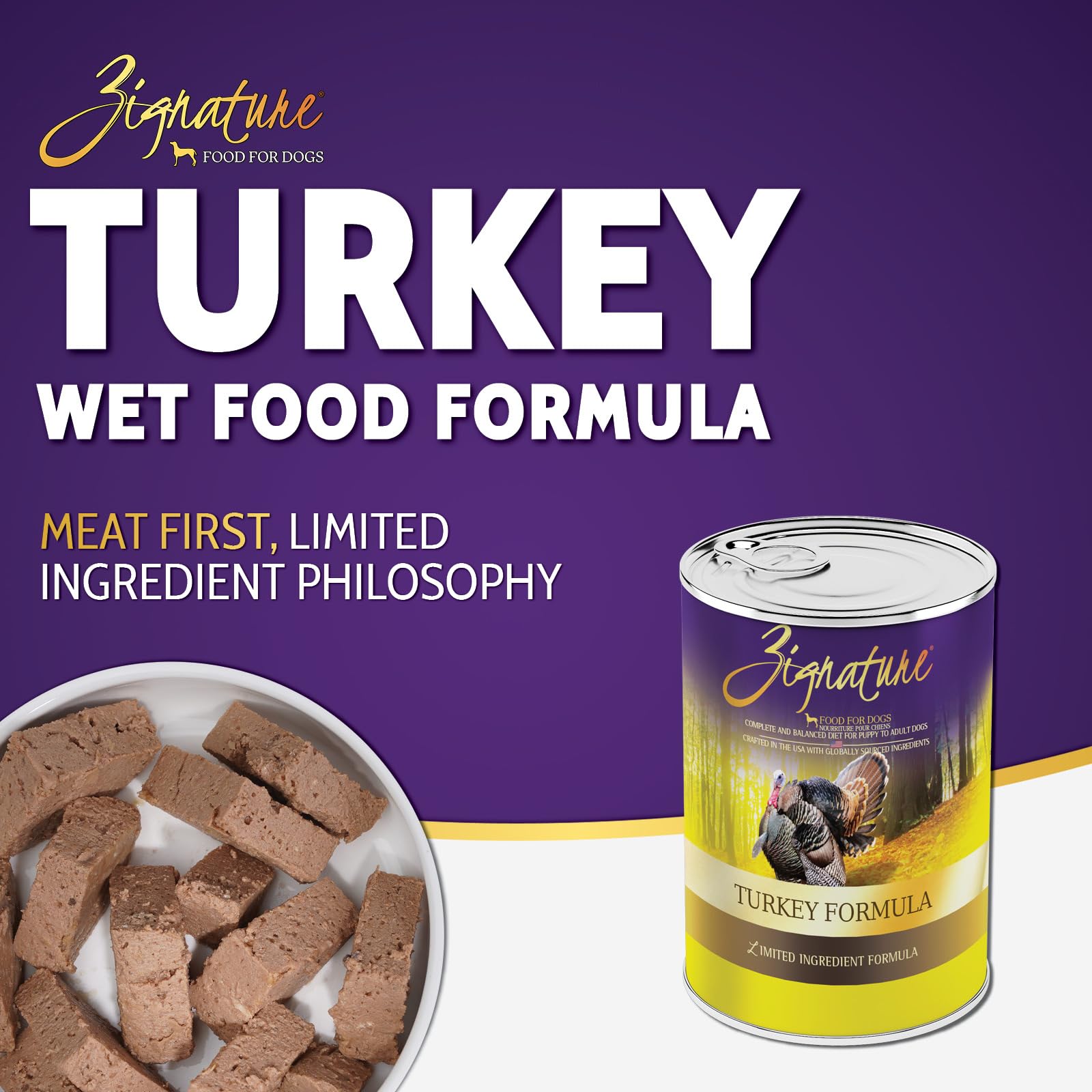Textura húmeda de la presentación, ideal para perros que prefieren sabores suaves.