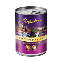 Zignature Zssentials lata 13oz con textura húmeda para ayudar a la hidratación diaria