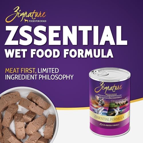 Proteínas principales en Zignature Zssentials para un alimento apetitoso