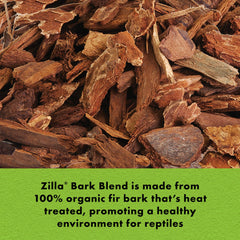 Zilla Bark Blend, composición natural con corteza de abeto orgánica.