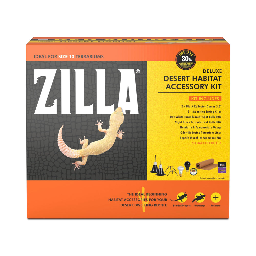 Zilla kit desértico: iluminación que favorece el bienestar térmico y la actividad diurna