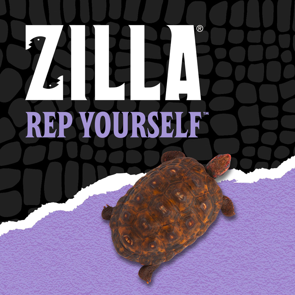 Zilla Reptile Munchies con bolsa resellable para guardar.