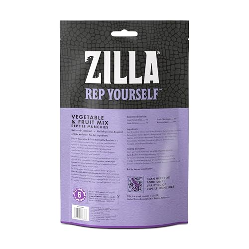 Zilla Reptile Munchies, opción práctica para dragón barbudo.
