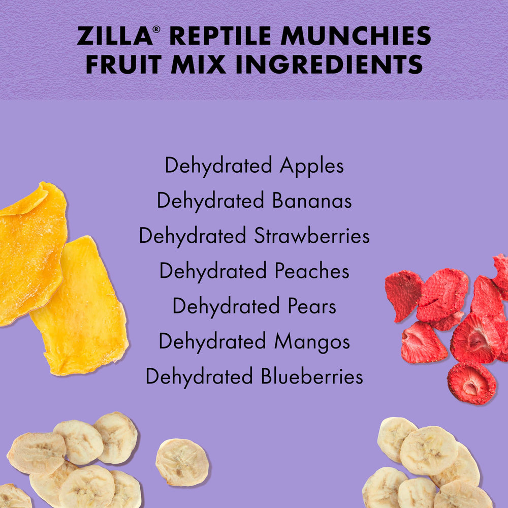 Zilla Reptile Munchies uso versátil para diversas dietas de reptiles
