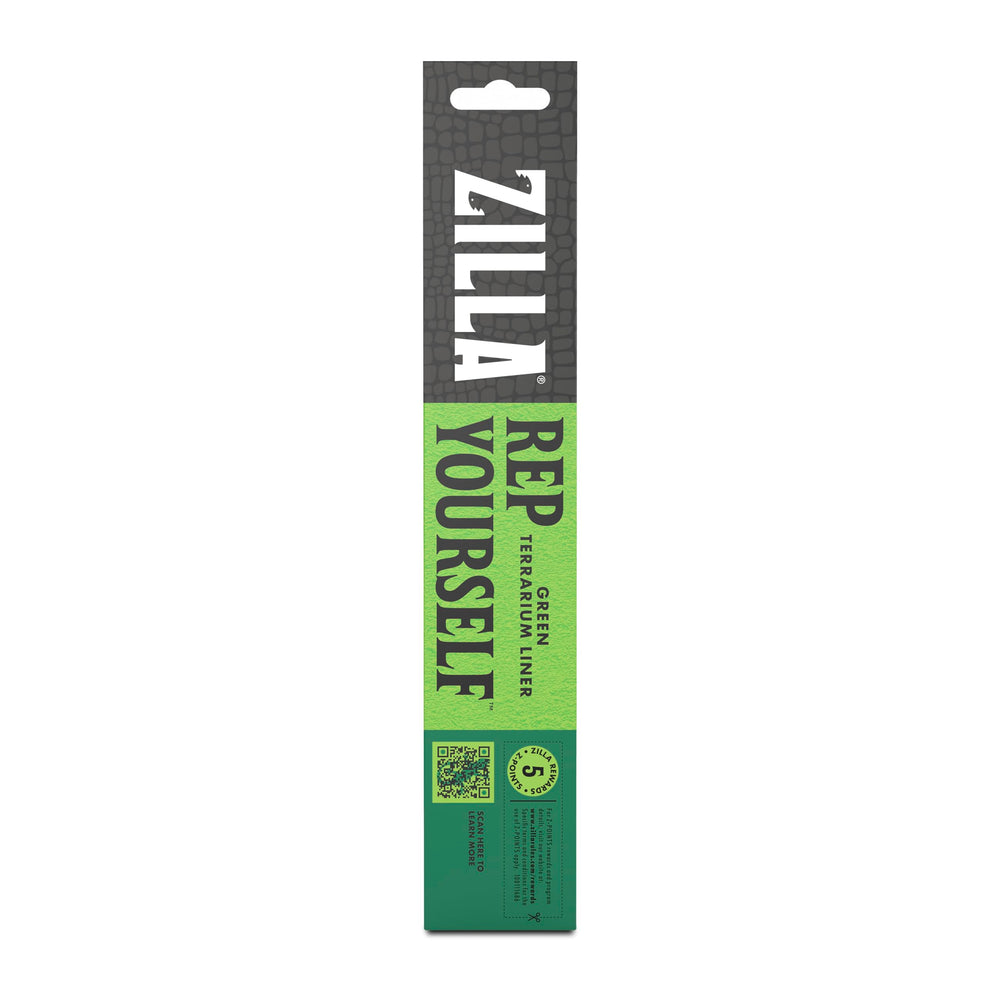 Zilla Terrario Liner en rollos verdes: variedad de tamaños disponibles