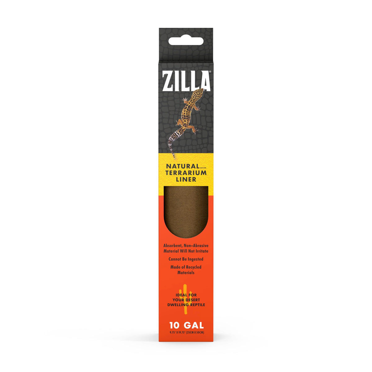 Liner Zilla marrón 10G enrollado para instalación rápida