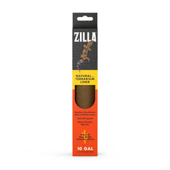 Liner Zilla marrón 10G enrollado para instalación rápida