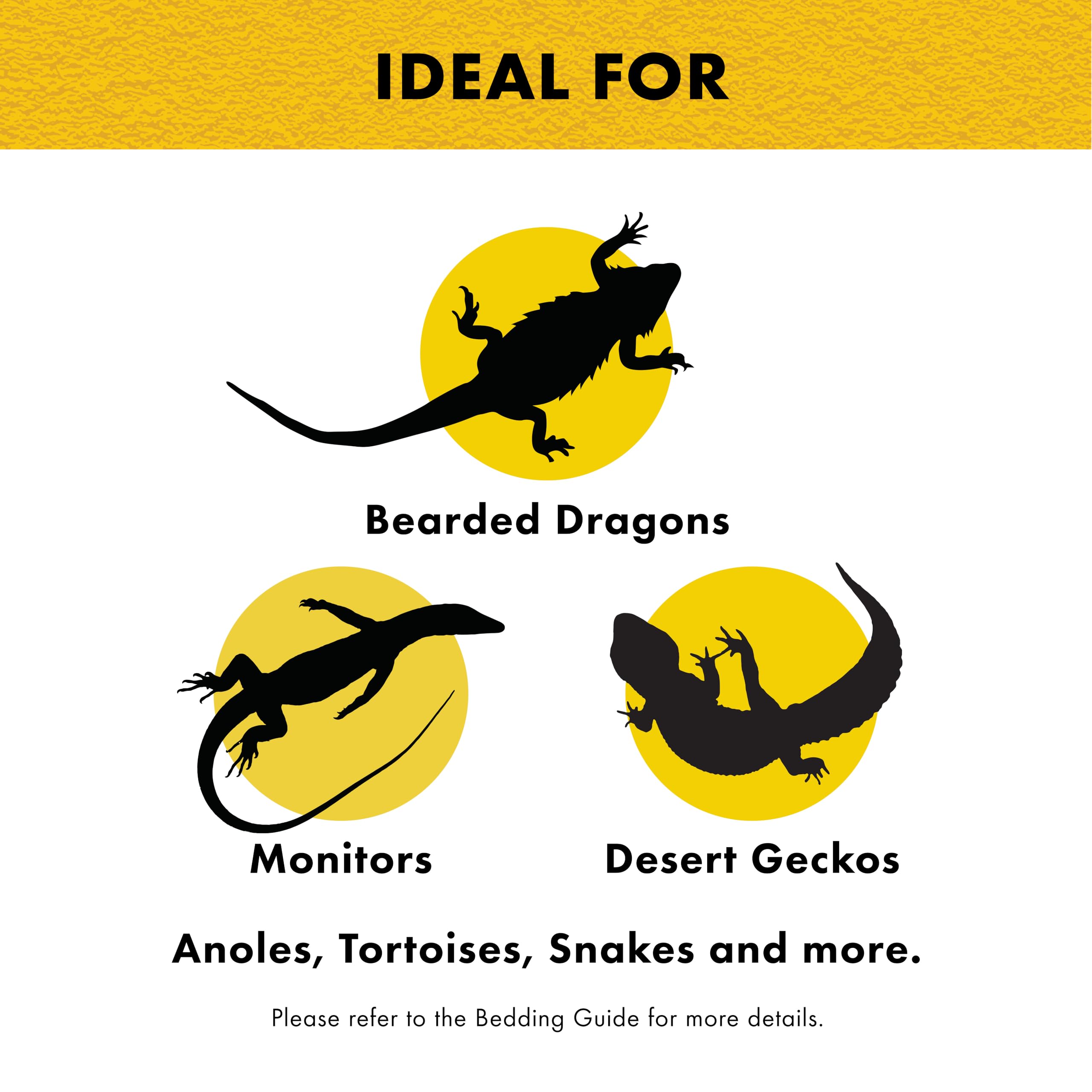 Superficie absorbente y suave de Zilla para reptiles