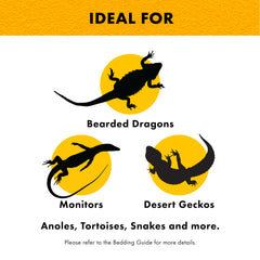 Superficie absorbente y suave de Zilla para reptiles