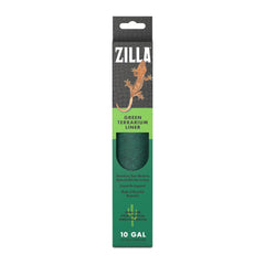 Zilla Terrario Liner verde 10G: superficie suave y absorbente para reptiles