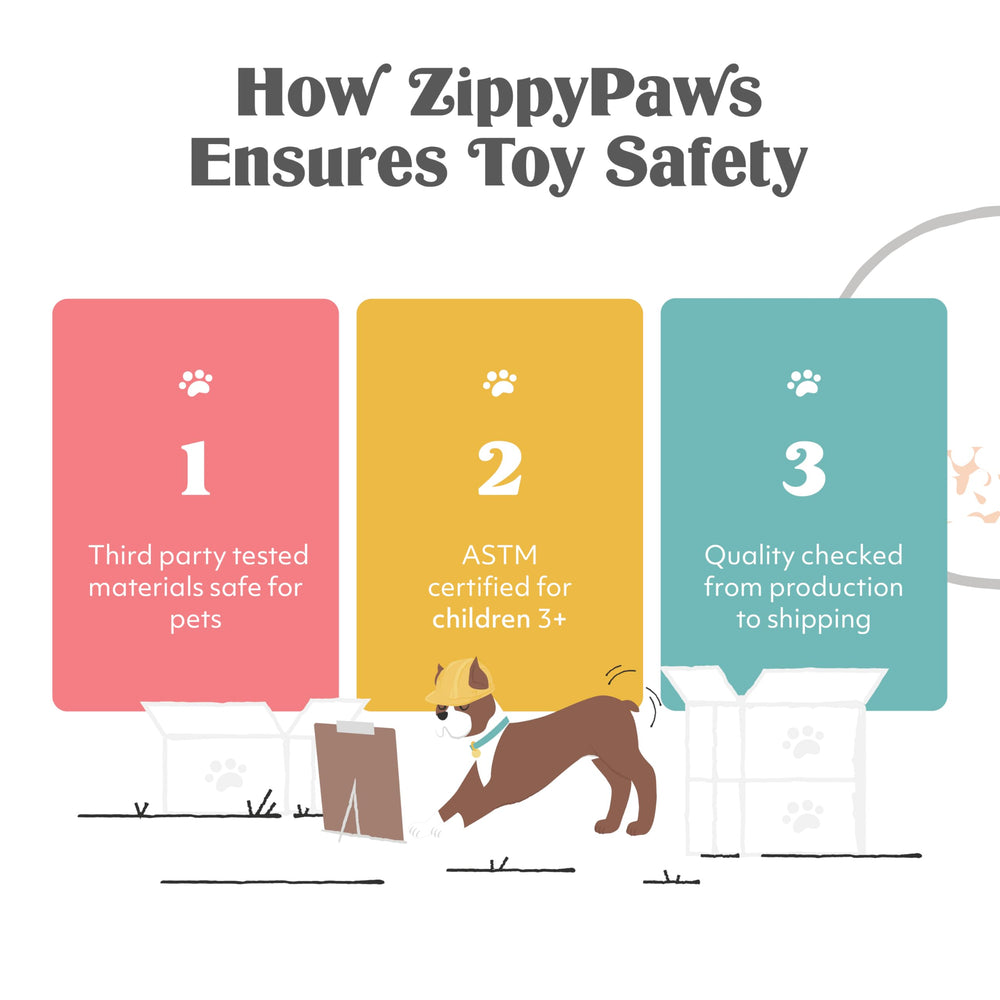 ZippyPaws Mono Crujiente Uso Diario para perros de todas las edades y tamaños