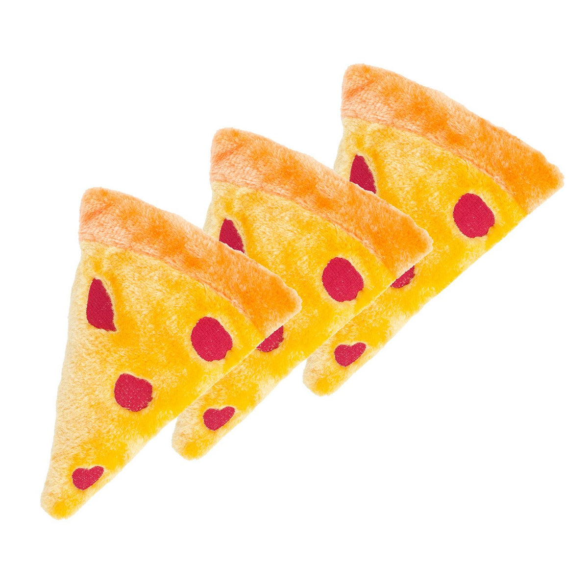 NomNomz Pizza, juguete peluche con dos chirridos para entretenimiento diario