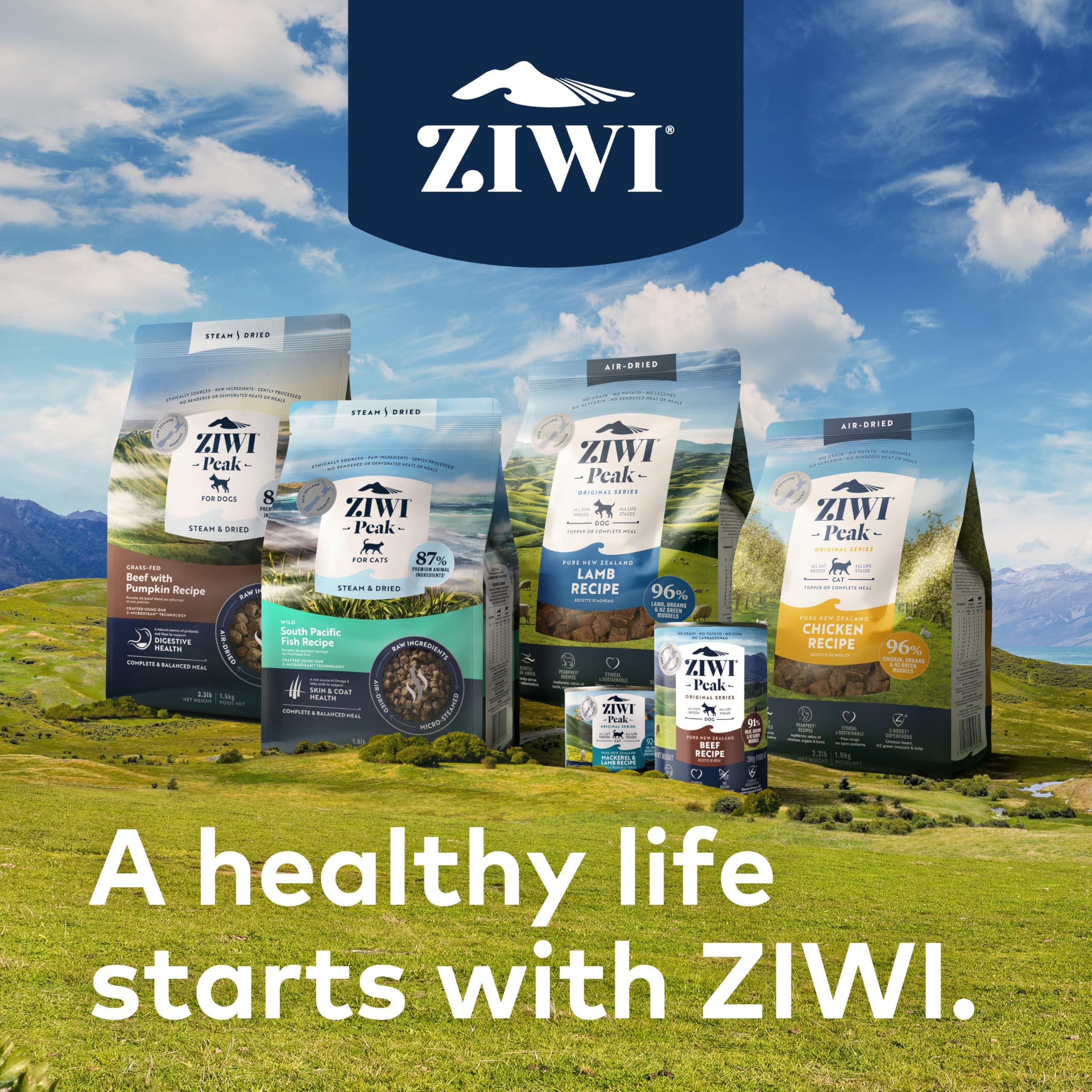 ZIWI Peak Venado - presentación de 14 onzas para gatos