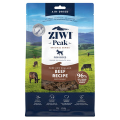 Alimento seco de res ZIWI Peak, alta proteína, perfecto como comida completa o topper.