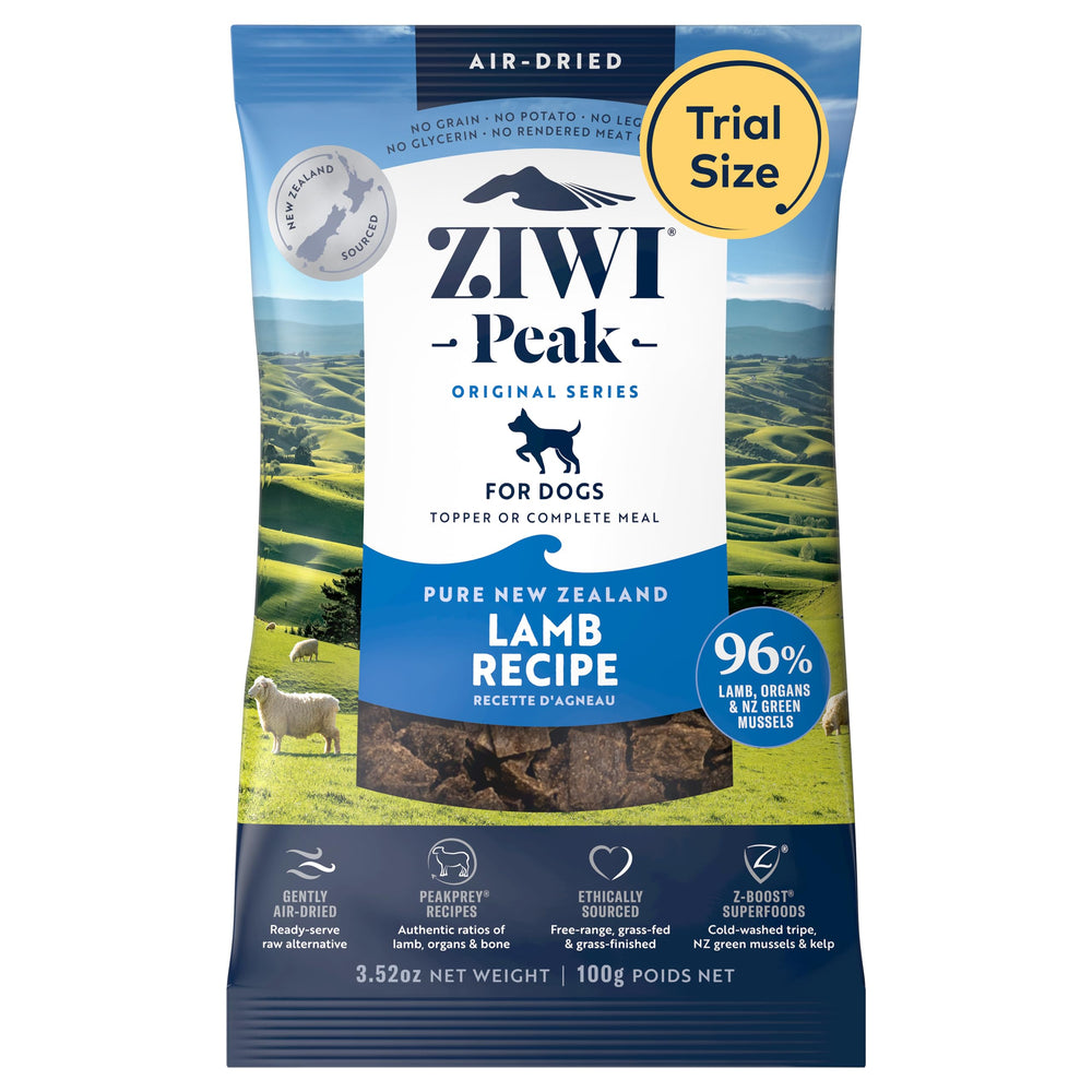 ZIWI Peak cordero-seco: proteína de alta calidad para perros activos
