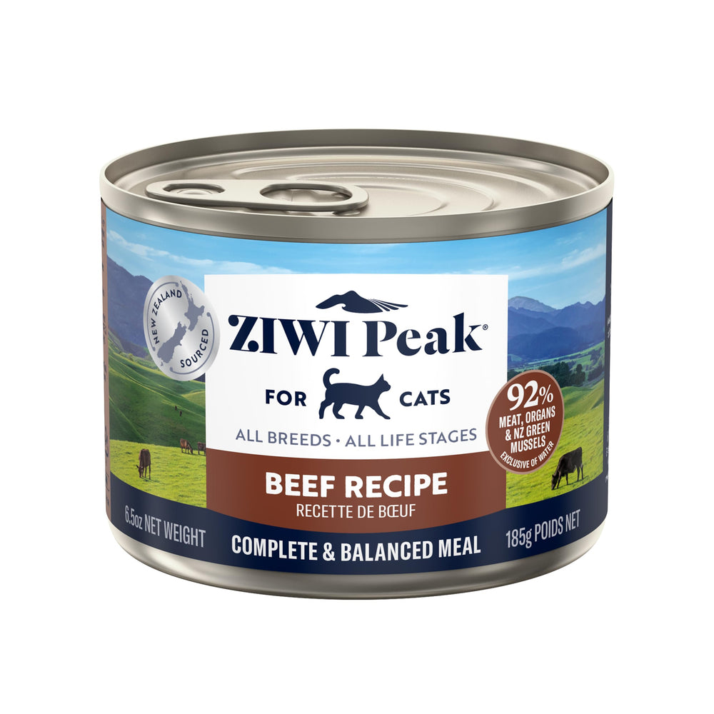 ZIWI Peak: lata de gato ternera, fuente de proteína de alta calidad para una dieta completa