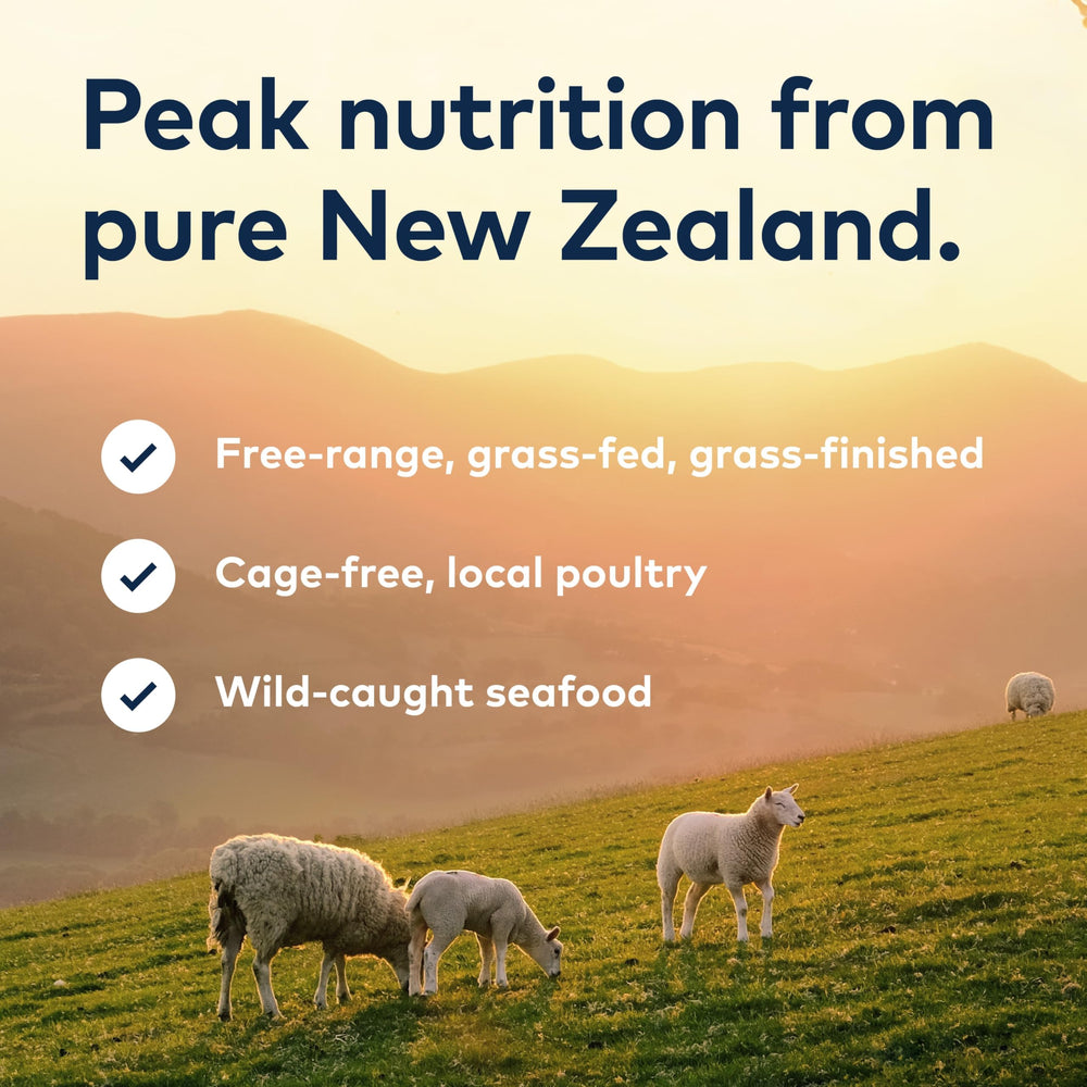 ZIWI Peak proceso aireado, conserva nutrientes y sabor como alimento seco.