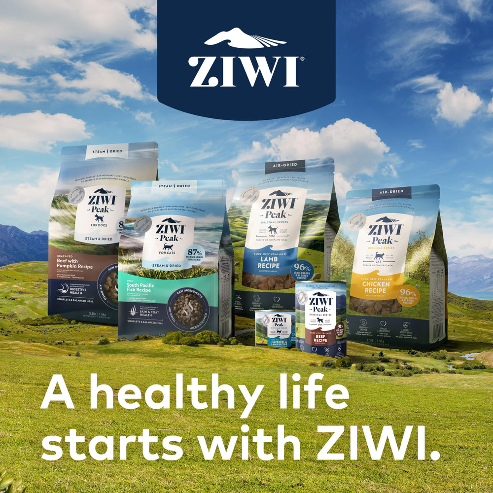 Ziwi Peak: ingredientes éticos de Nueva Zelanda para mascotas.