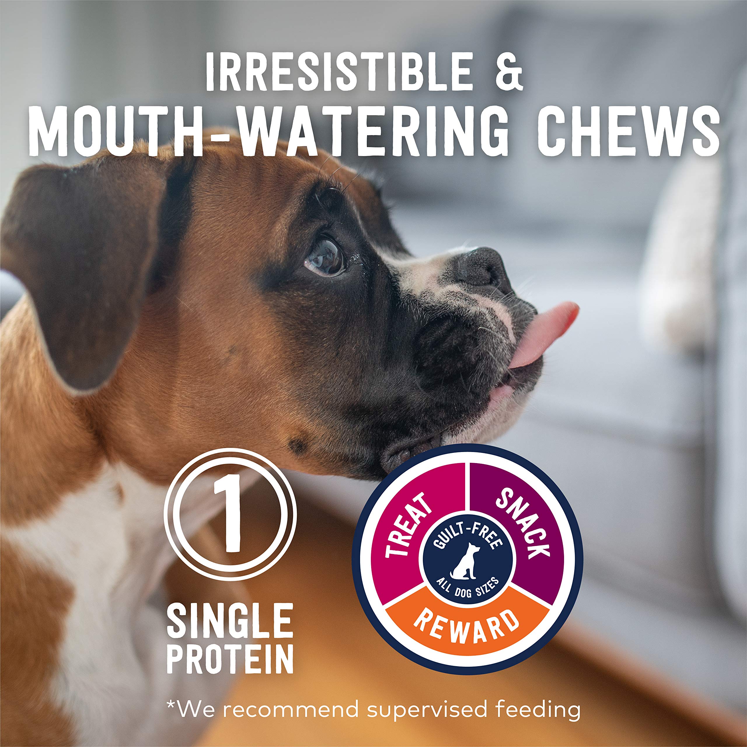 ZIWI snacks-naturales-res-weasand: textura deshidratada sin aditivos para perros sensibles