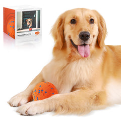 Zizimoko Pelota inteligente en movimiento para perros, juego activo.