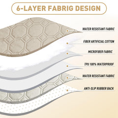 Manta ZNSAYOTX duradera y lavable para sillón y sala