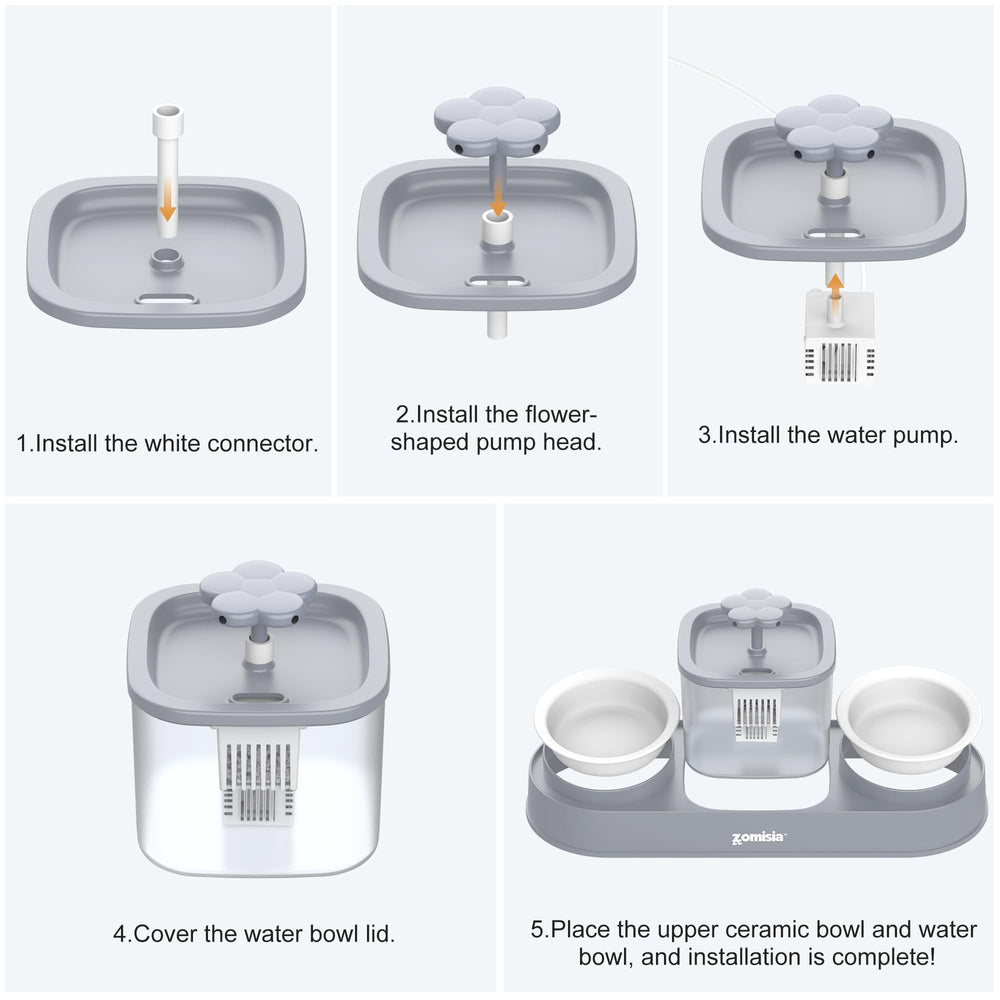 Desmontaje fácil ZOMISIA: limpieza sin herramientas.