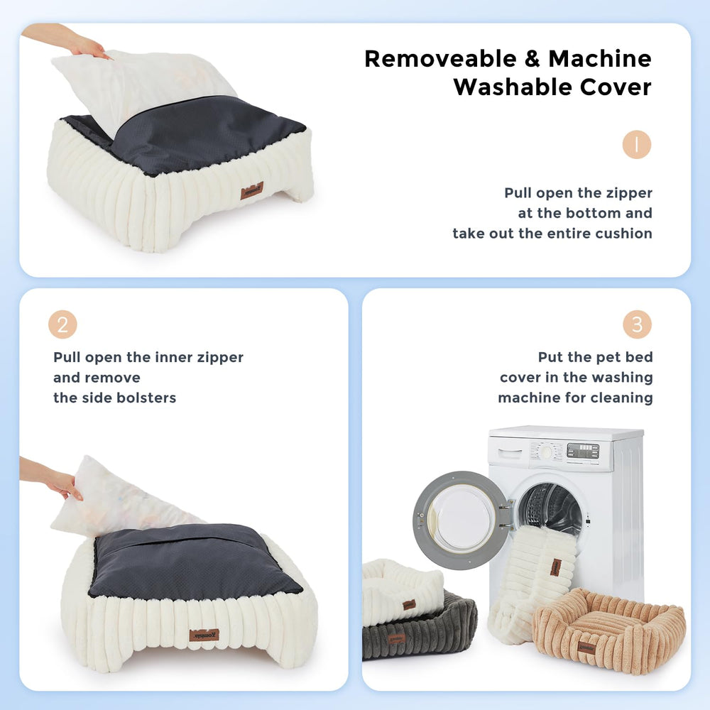 Con ZOMISIA, cama cómoda para gatos y perros medianos para dormir plácidamente