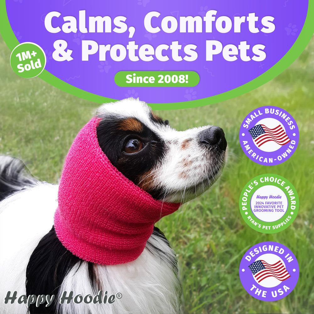 ZONI PETS Happy Hoodie, vista superior, ajuste para un uso cómodo
