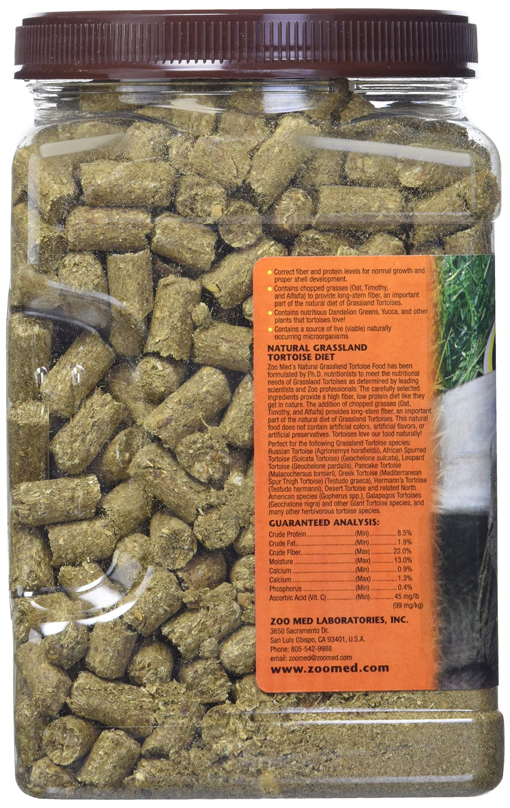 Zoo Med Alimento tortugas con vitaminas y minerales añadidos