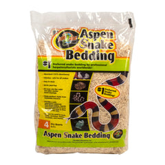 Zoo Med Aspen para serpientes, cama natural con alta absorción y cero olores.