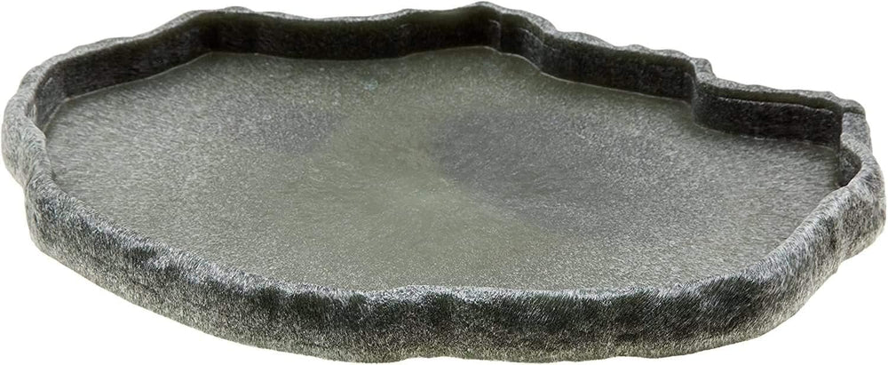 Zoo Med comedero roca para reptiles, detalle de textura, fácil de limpiar