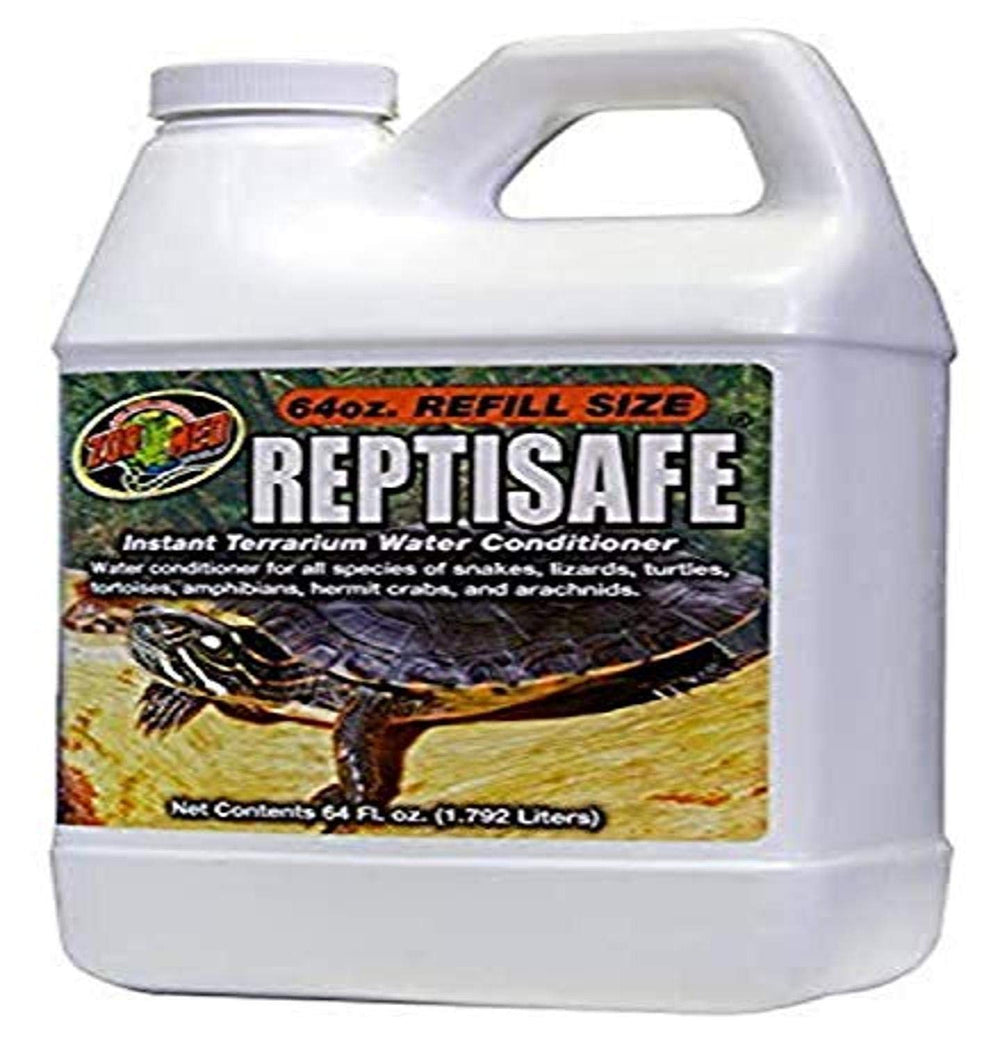 Zoo Med ReptiSafe Condicionador de Agua para terrarios, mejora hidratación y calidad del agua.