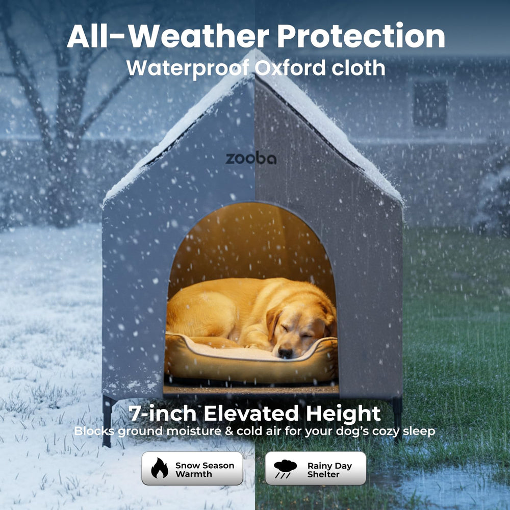 Zooba cobertura de lluvia impermeable 600d pvc, protección para exteriores.