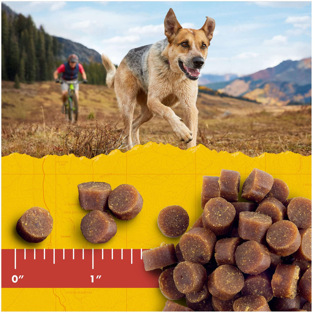 Zuke's Mini Naturals sin-maiz-trigo-soja, opción clara para entrenamiento.