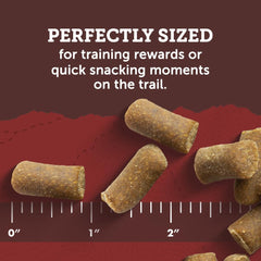 Premio de entrenamiento para paseos con Zuke’s Lil’ Links, refuerzo positivo